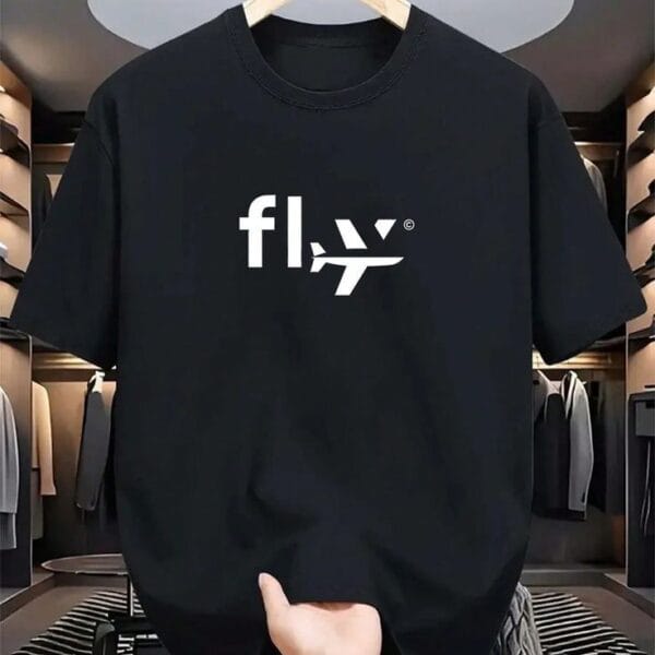 "Life" Diagonal Block & Script Typography Oversized Maroon T-Shirt
