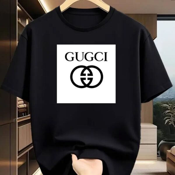 Black Premium Logo Print T-Shirt